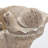 Sand And Cement Coral Planter With Textured Beige Finish-1616422179