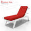 Coussin de chaise longue d'extérieur 4 po Wynee (1 pièce)-1050509205-1061878448