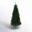 7' Lighted Artificial Fir Christmas Tree