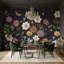 Papier peint floral foncé Wildflower-1961858792-1961858795