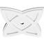 Médaillon de plafond contemporain en PVC de qualité architecturale 12 po x P 1 po x P 4 1/2 po x P 1 po Cosmo-36077547