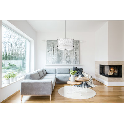 Luminaire suspendu 4 lumières Dalton