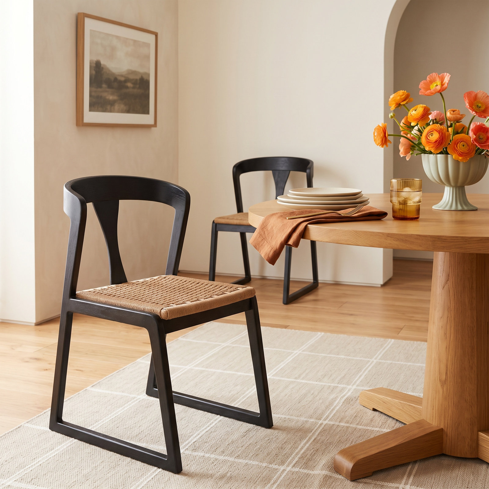 Havasu Dining Chair, Black