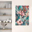 Art floral abstrait tropical-129153632