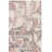 Glendell 740 Hand Tufted Wool/Cotton Abstract Indoor Use Only Rug in Pink/Ivory-725040738