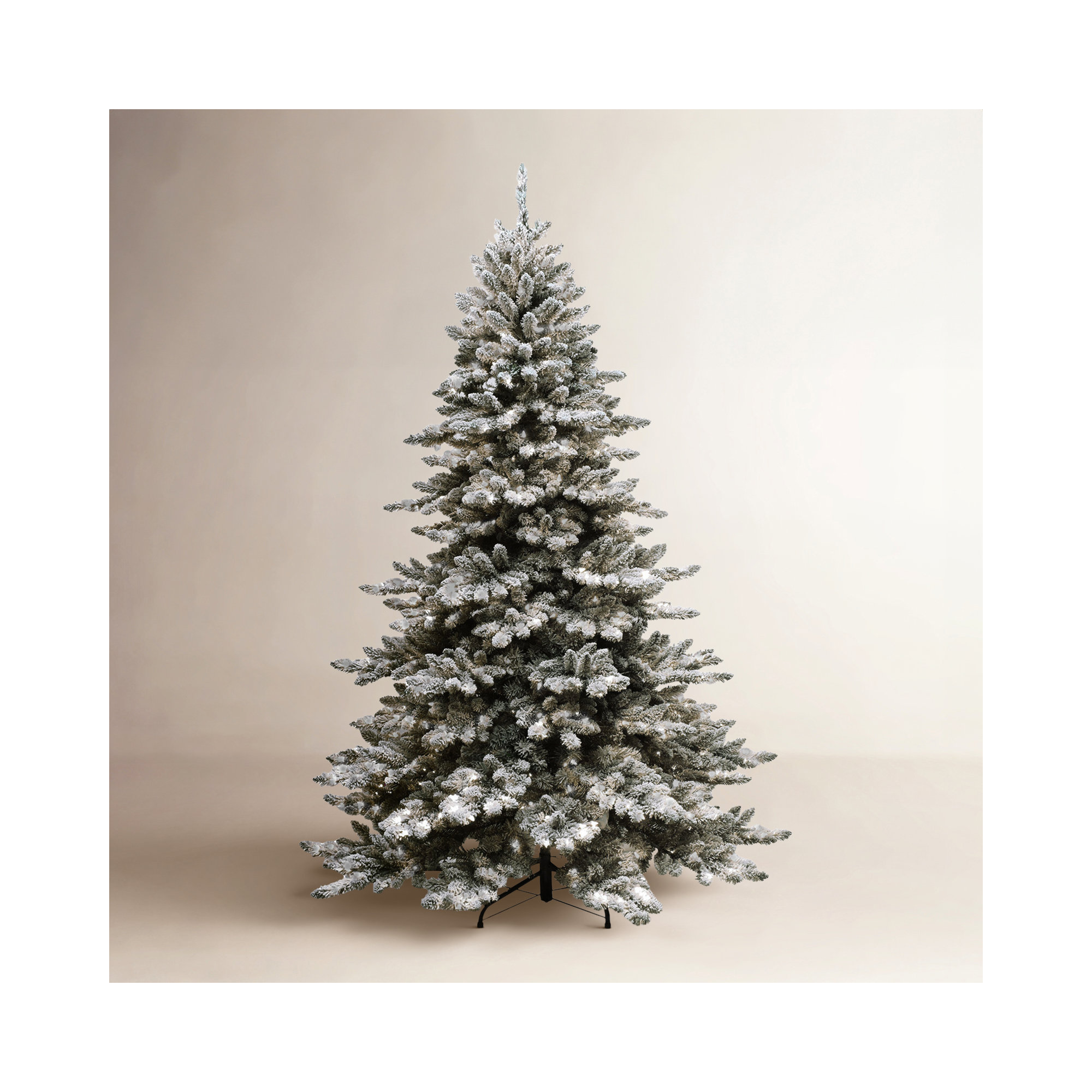 108' Lighted Artificial Spruce Christmas Tree