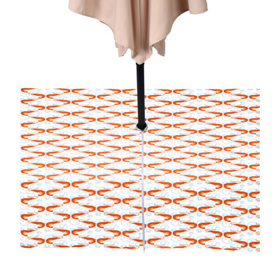 Shrimp Bubbles Water Repellent Tablecloth
