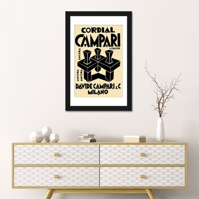 " Cordial Campari Liquor " by Vintage Apple Collection