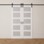 Ensemble de quincaillerie d'installation pour portes de grange coulissantes en bois blanc 84 L x H 36 po x l 36 po préfini-102714971-102714981-116466620