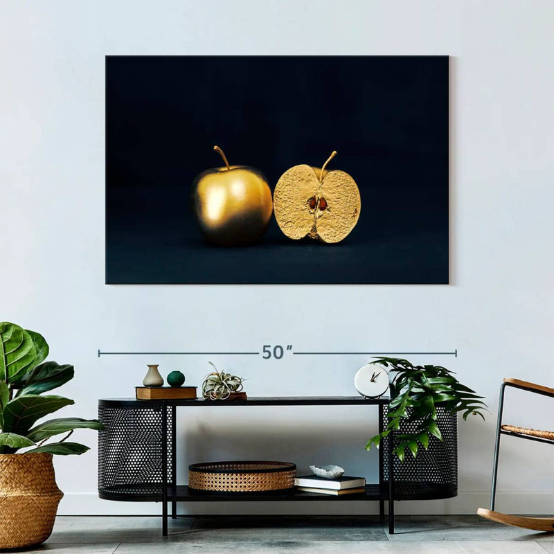 Yarlin Split Golden Apple, 32" H x 48" W
