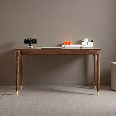Solid wood desk simple household study table