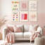 6 Piece Wrapped Canvas Print