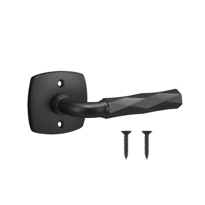 Fausse rosette Forma en noir mat, Grip Vertex en noir mat