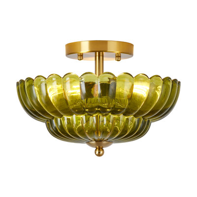 Plafonnier encastré Modern Green