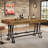 63" Counter Height Dining Table, Tall Kitchen Bar Table-815041089