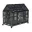 Cage pour chien robuste 52 po avec toit