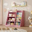Armoire de rangement en bois pour jouets