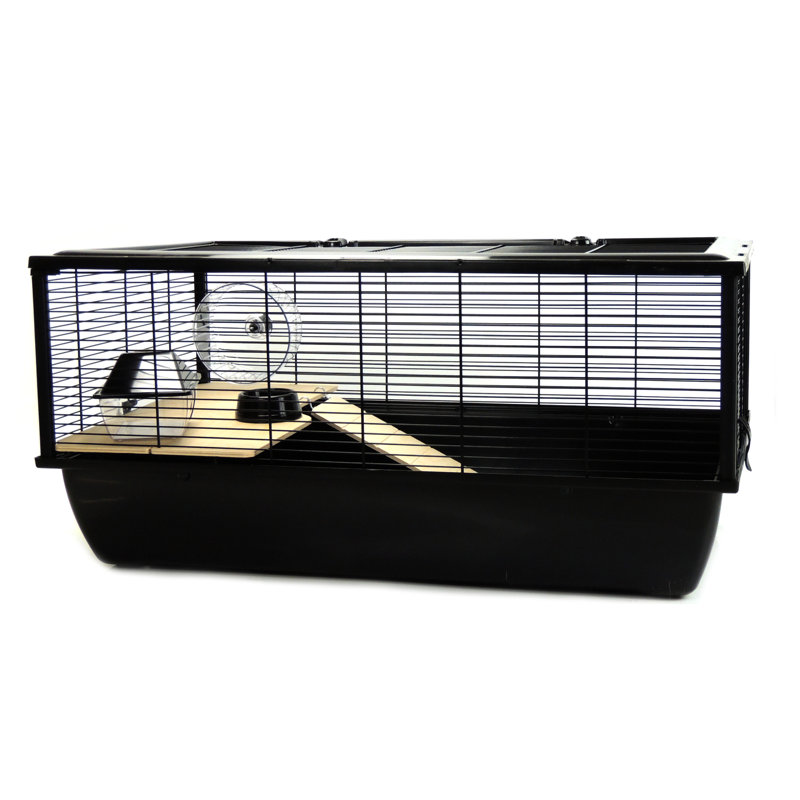 Kelyan Small Animal Cage, Black