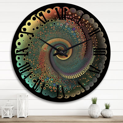 Horloge murale Iridiscdent