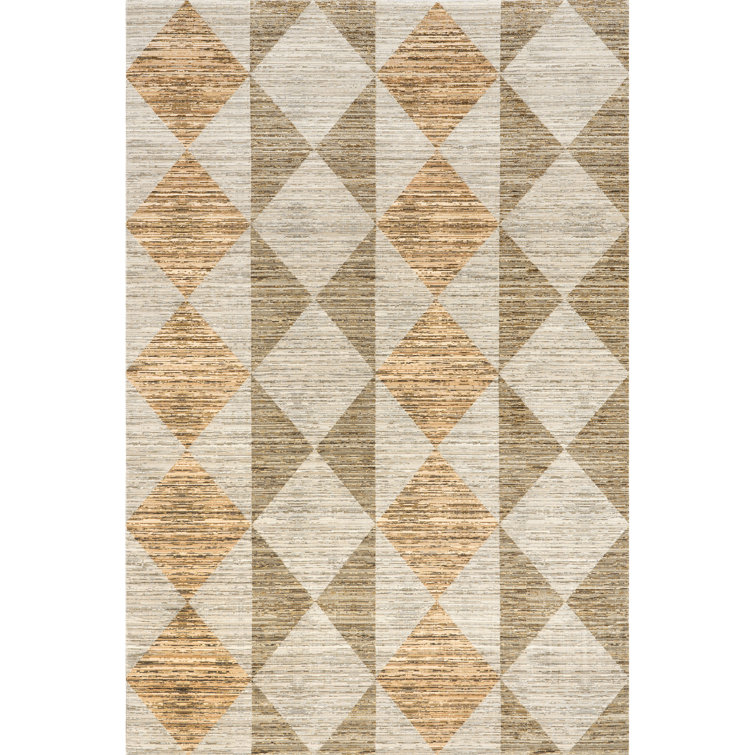 Lakhwinder Bohemian Machine Washable Area Rug