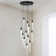 Luminaire suspendu en cristal 12 lumières Eliandra 