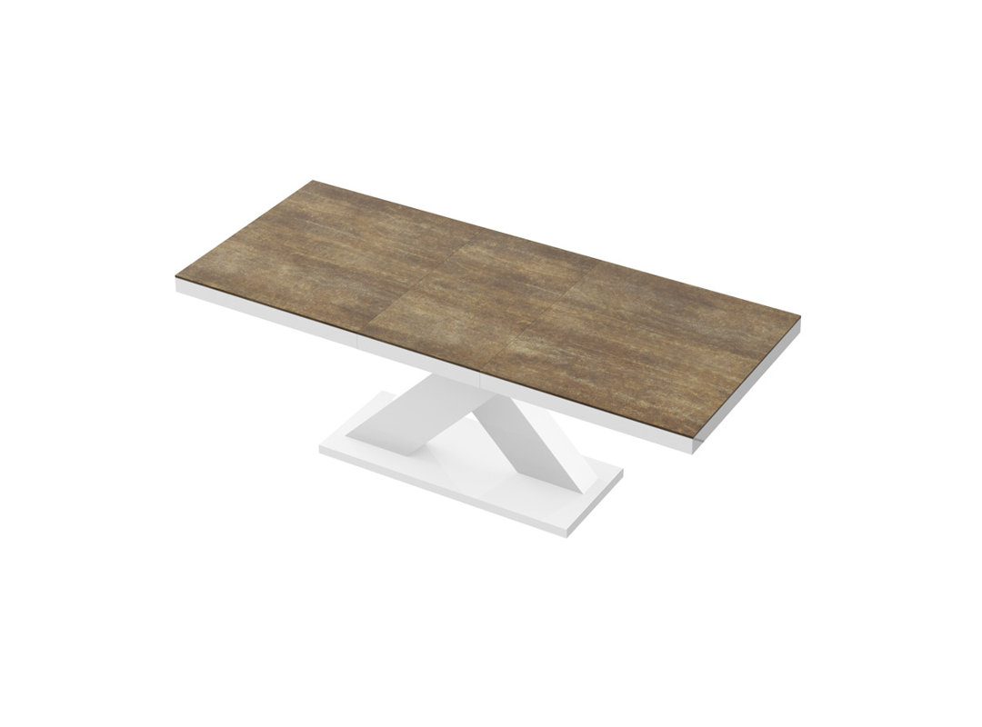 160cm Solid Oak Pedestal Dining Table