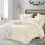 Ensemble de housse de couette en microfibre lavée et plissée très douce-713479820-713516913