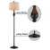 Janousek 62.5'' Black Accent Floor Lamp