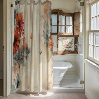 Grimy Petals - Premium Shower Curtain