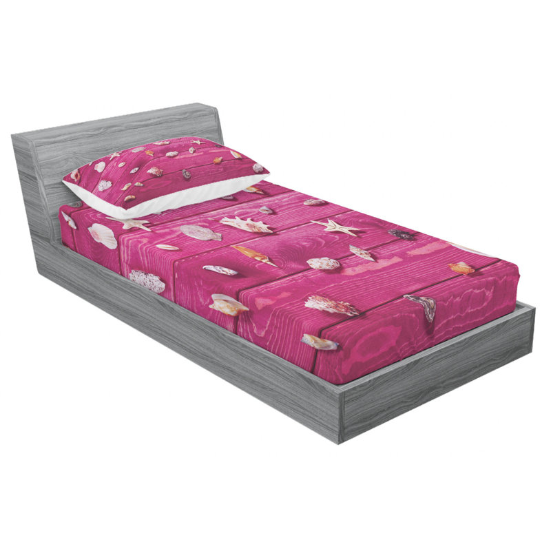 Microfiber Sheet Set, Twin Sheet Set with Fitted Sheet