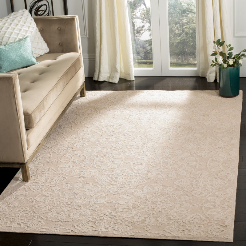 Terazza Martha Stewart Hand Hooked Cotton Rug, Rectangle 5'6" x 8'6"