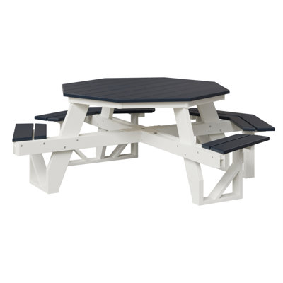 Outdoor ADA Octagon Picnic Table