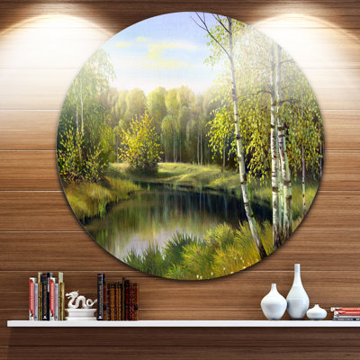 «Quiet Autumn River», reproduction d'art