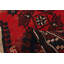 Tapis Oushak rouge 124 cm x 188 cm