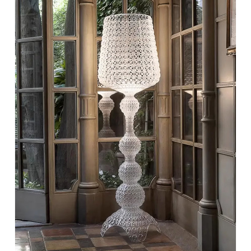 Grande lampe sur pied Art Deco