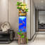 Nouveau réservoir d'aquariums d'eau en pin de style chinois-1938821318