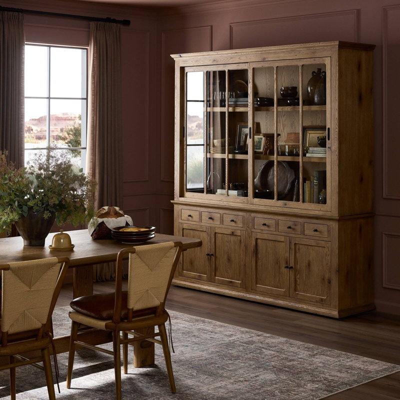 Harding Cabinet-Weathered Oak
