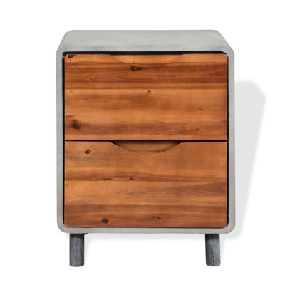 Douglasville 40cm W Bedside Table