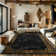 Monaco Series Abrstract Black/Gray/Ivory/Beige Area Rug