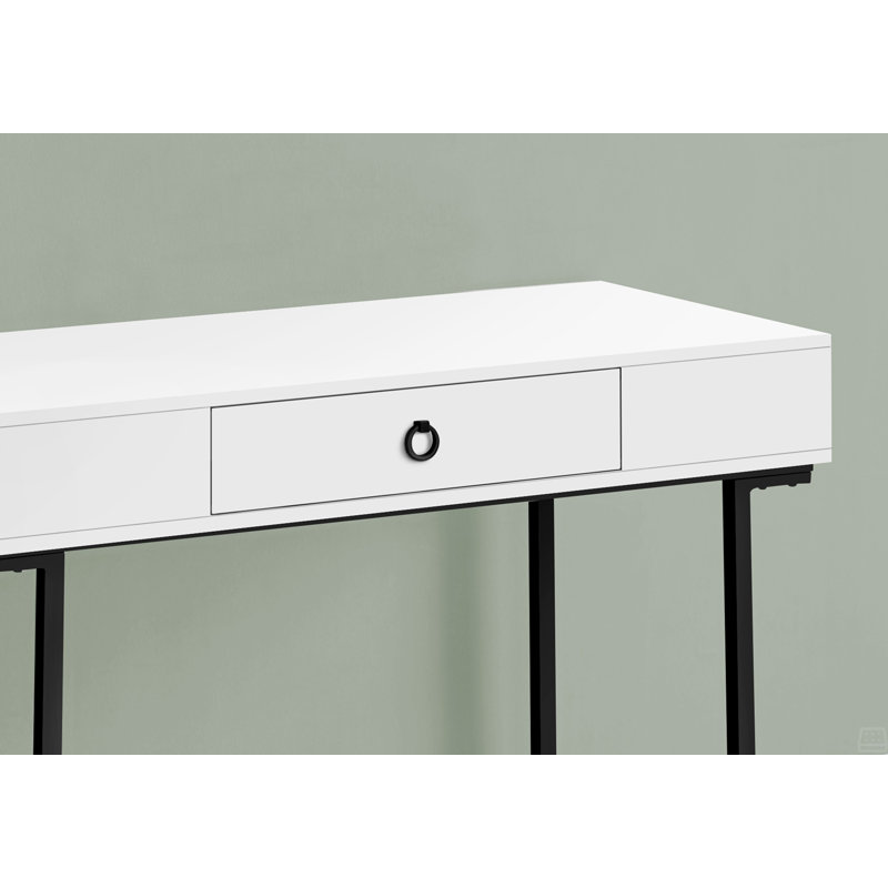 Bureau d'ordinateur, bureau personnel, ordinateur portable, tiroirs de rangement