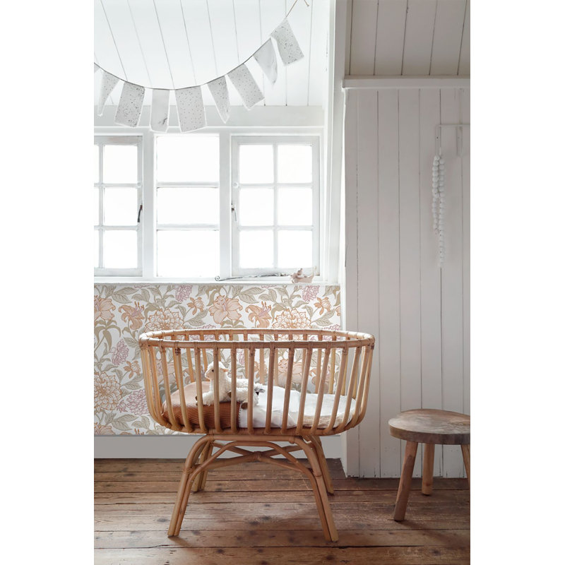 Chalmer Floral Double Roll, Pastel