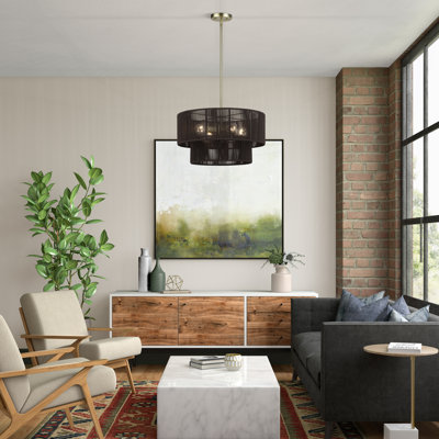 Lustre suspendu 4 lumières Asllan
