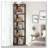 70.87" Tall 6-Tier  Corner Bookshelf Storage Shelf For Living Room & Office-1732144850