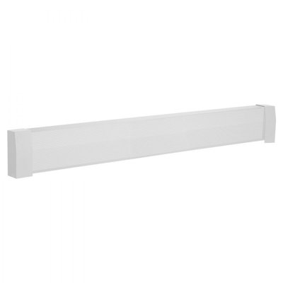 Baseboard Heater Covers, Premium Series 5 ft Standard Electric Heating Unit Front Cover for Home Improvement, Heavy-duty Steel, Easy Installation for Bedroom Replacing Old Cover, White