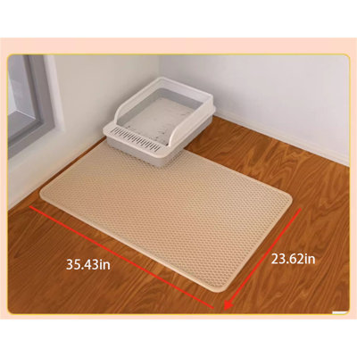 Tapis de fumier à double couche