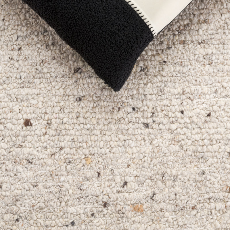 Natura 804 Hand Tufted Wool Pile Abstract Rug, Rectangle 5' x 8'