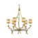Parc Royale 6-Light Unique Wagon Wheel Chandelier