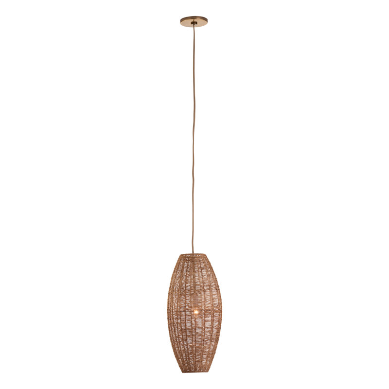 Teague Single Pendant - Tall