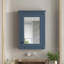 Armoire de rangement murale avec miroir