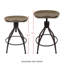 Tabouret ajustable sans dossier Homepop Maurice